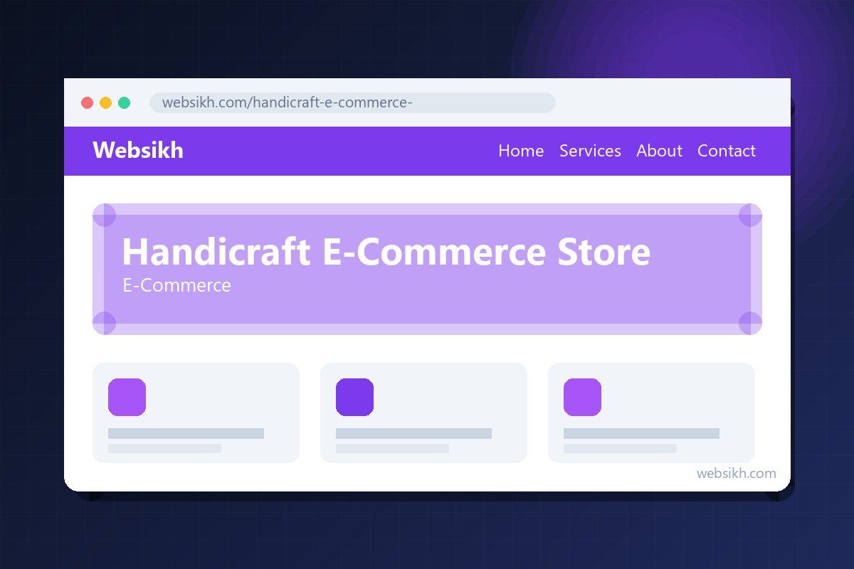 Handicraft E-Commerce Store