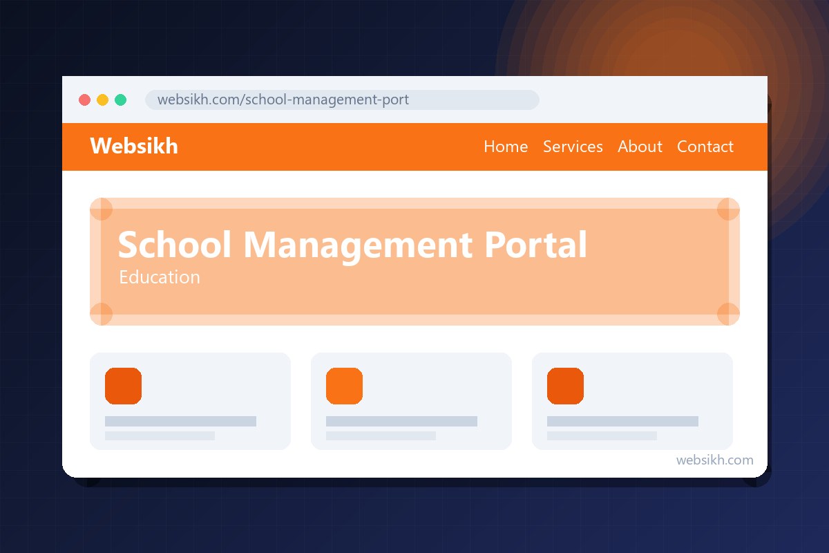 School Management Portal