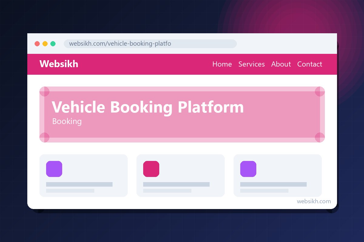 Vehicle Booking Platform
